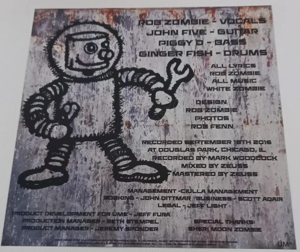 Rob Zombie, Astro-Creep: 2000 Live (Songs Of Love, Destruction And Other Synthetic Delusions Of The Electric Head) Image 1++